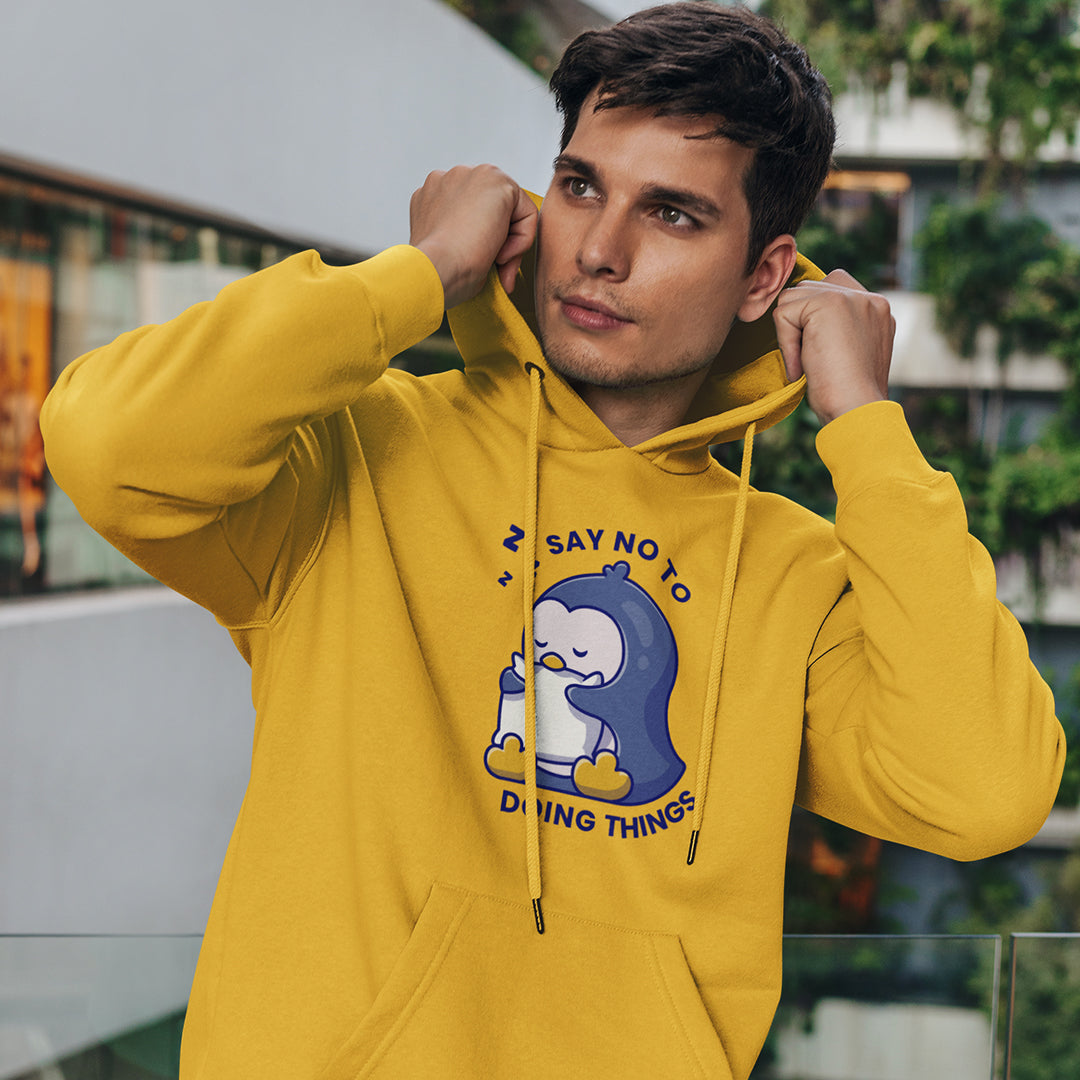 Hoodie that store says yellow