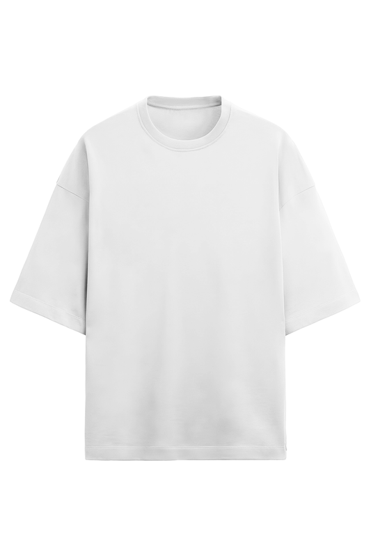 Oversized Terry White T-shirt