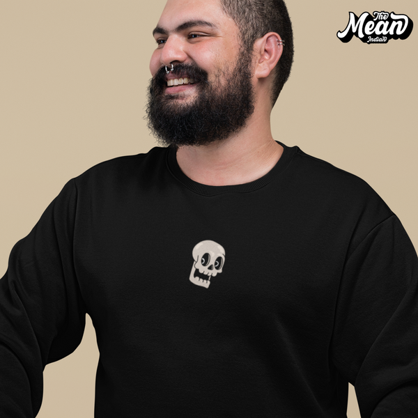 Cool Skull - Men's Black Sweatshirt