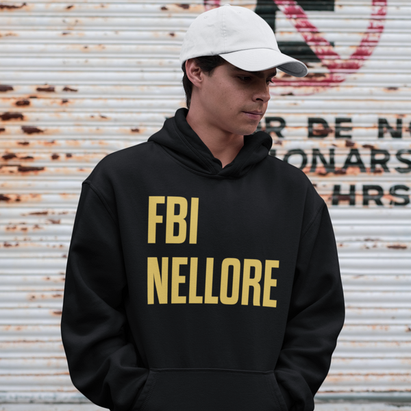 FBI NELLORE - Men's Telugu Hoodie