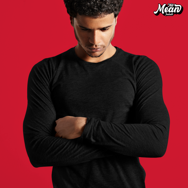 Full Sleeve Black T-shirt - Men