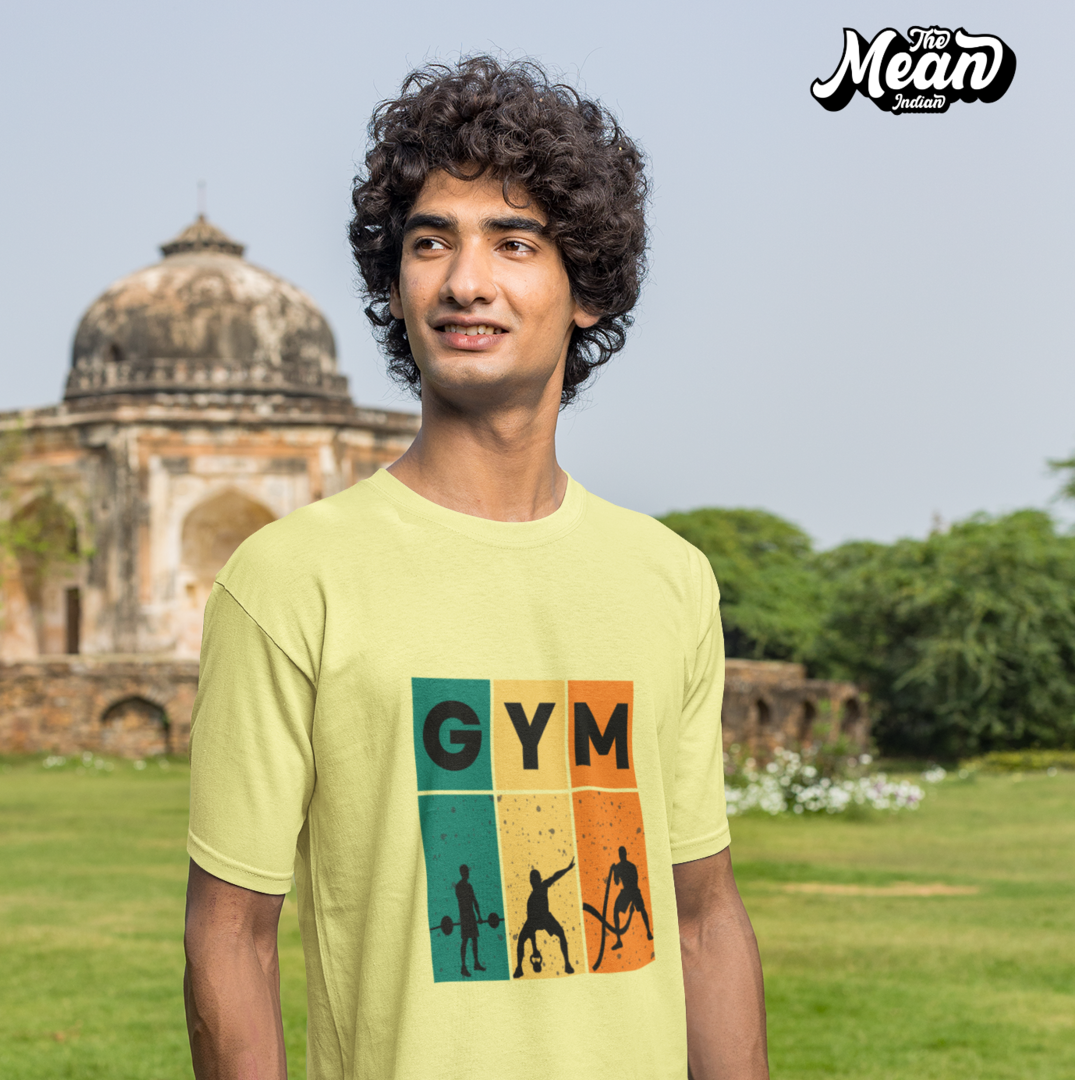 GYM - Boring Men's T-shirt The Mean Indian Store