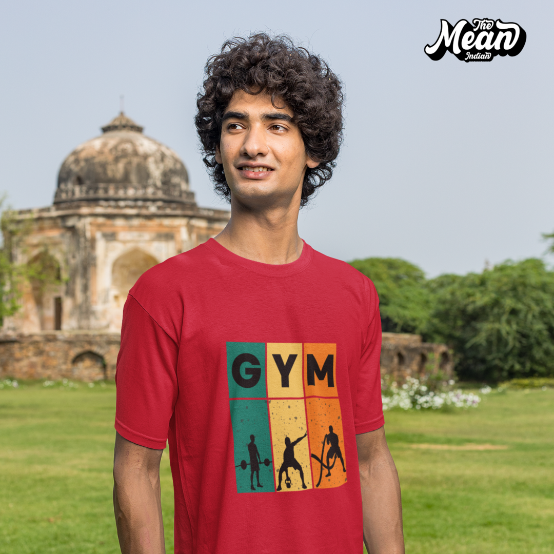 GYM - Boring Men's T-shirt The Mean Indian Store