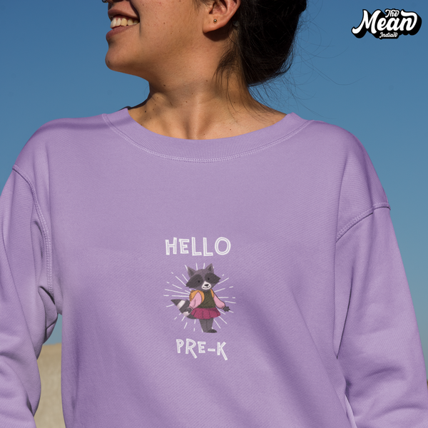 Hello Pre-k Women's Sweatshirt (Unisex)