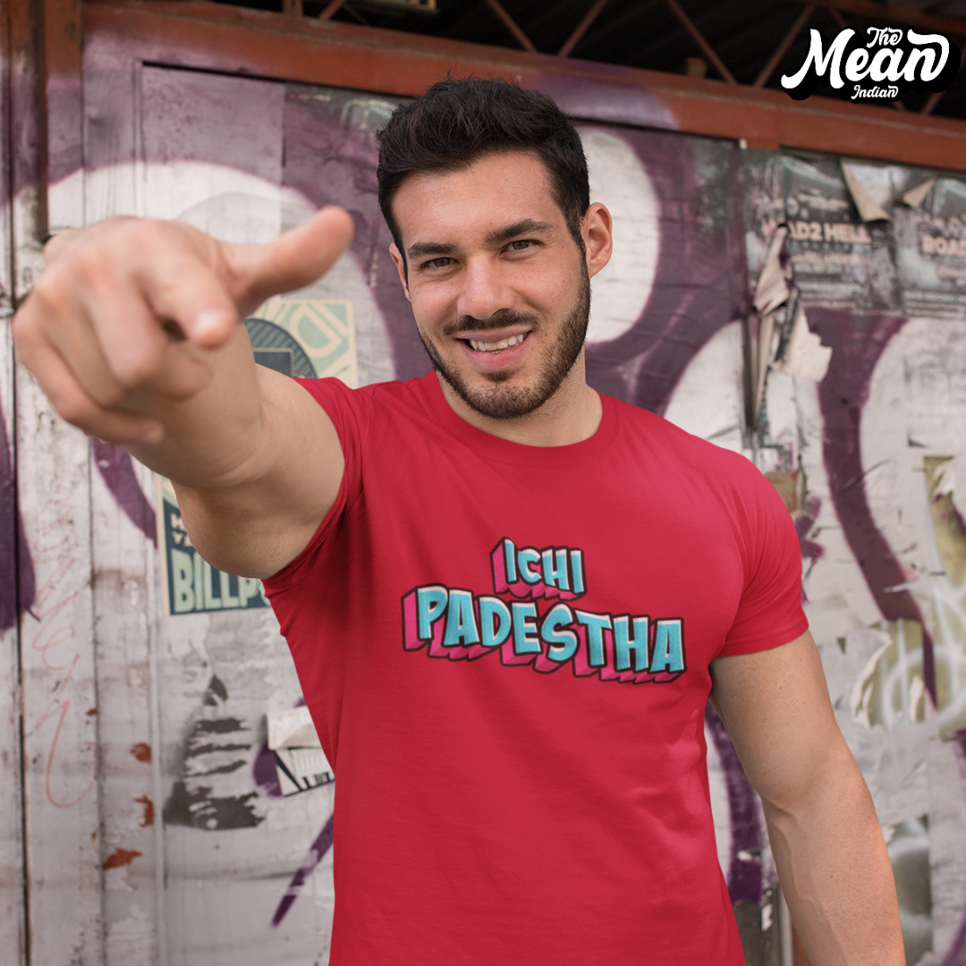 Ichi Padestha - Men's Telugu T-shirt The Mean Indian Store