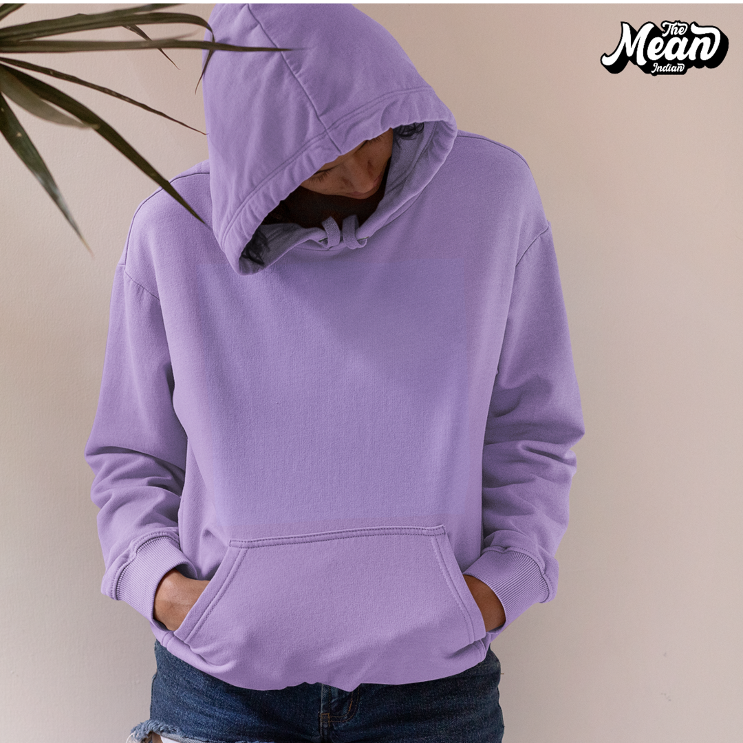 Iris Lavender Women's Hoodie (Unisex) The Mean Indian Store