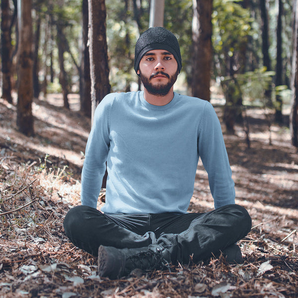 Men's Baby Blue Sweatshirt