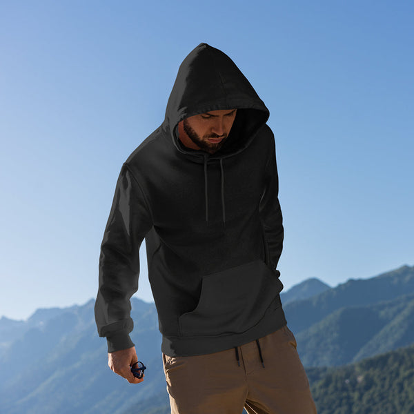 Men's Black Hoodie