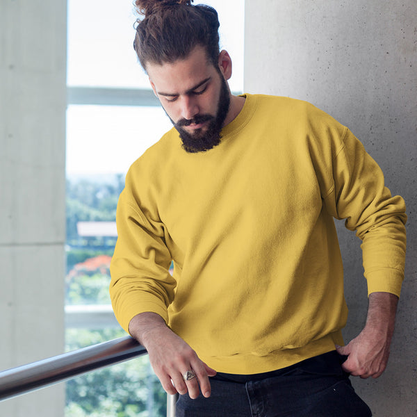 Men's Golden Yellow Sweatshirt