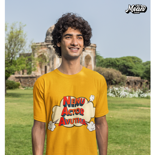 Nenu Actor Avutha - Men's Telugu T-shirt