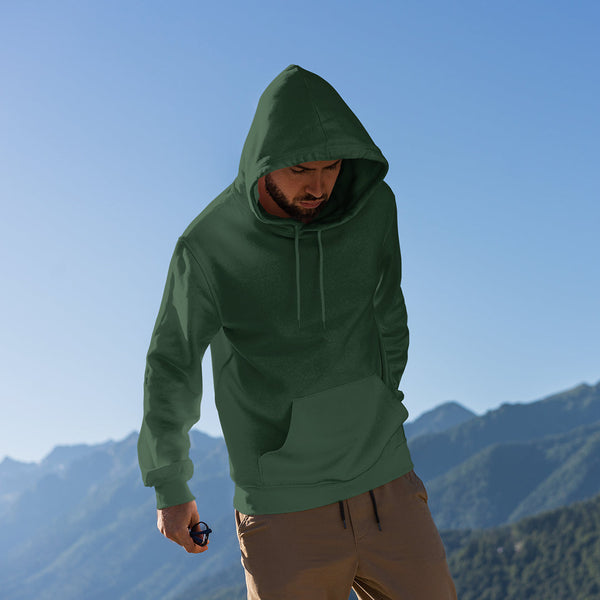 Olive Green Men's Hoodie