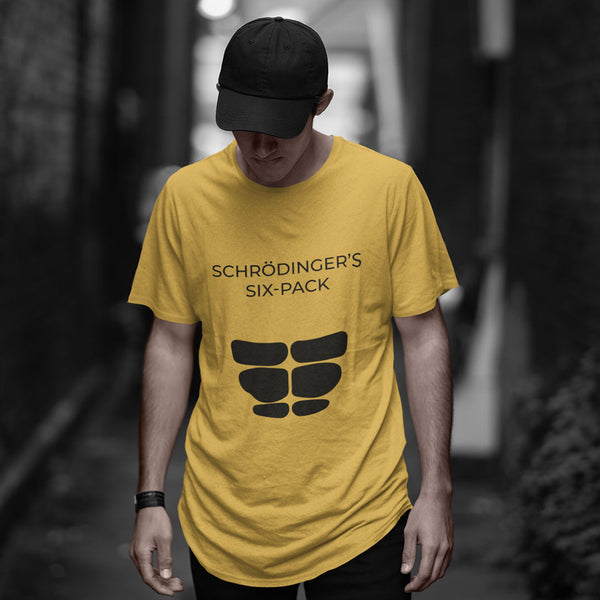 Schrodingar's Six-Pack - Men T-shirt