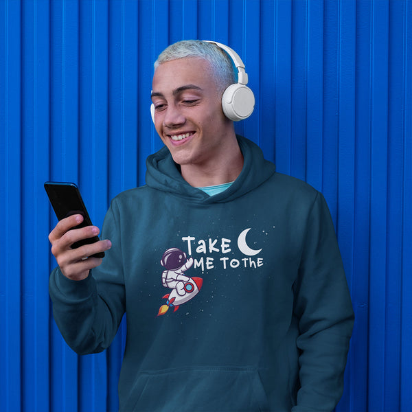 Take Me To The Moon - Men Hoodie