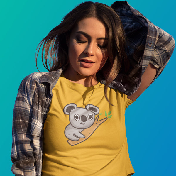 Women's Koala Crop Top